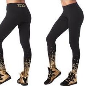 Zumba Hustler Perfect Ankle Leggings Size Small